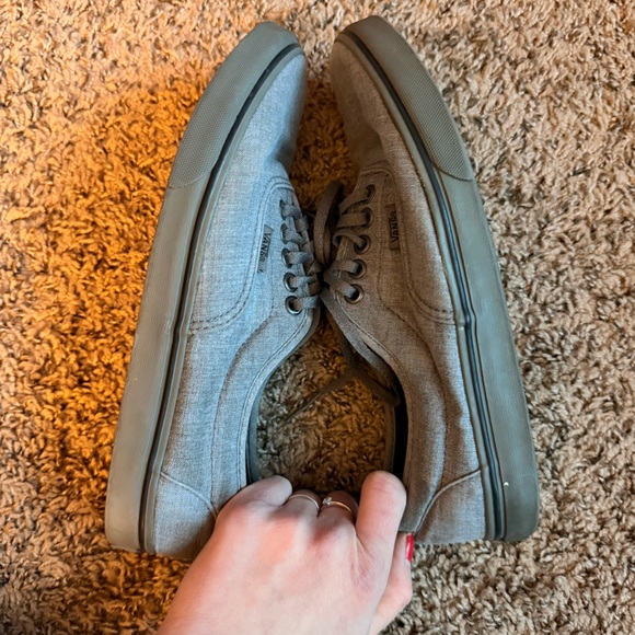 VANS shoes gray canvas originals - Picture 7 of 8